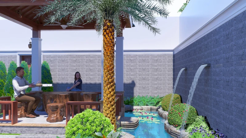 THIẾT KẾ - Biệt thự chị Nga